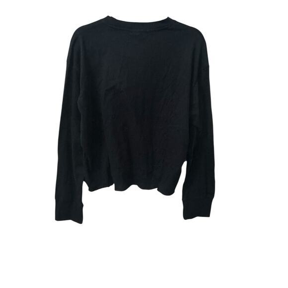 NWT! Mitchell & Ness Louisiana State University Glitter Crop Crewneck - Size L - Picture 4 of 7